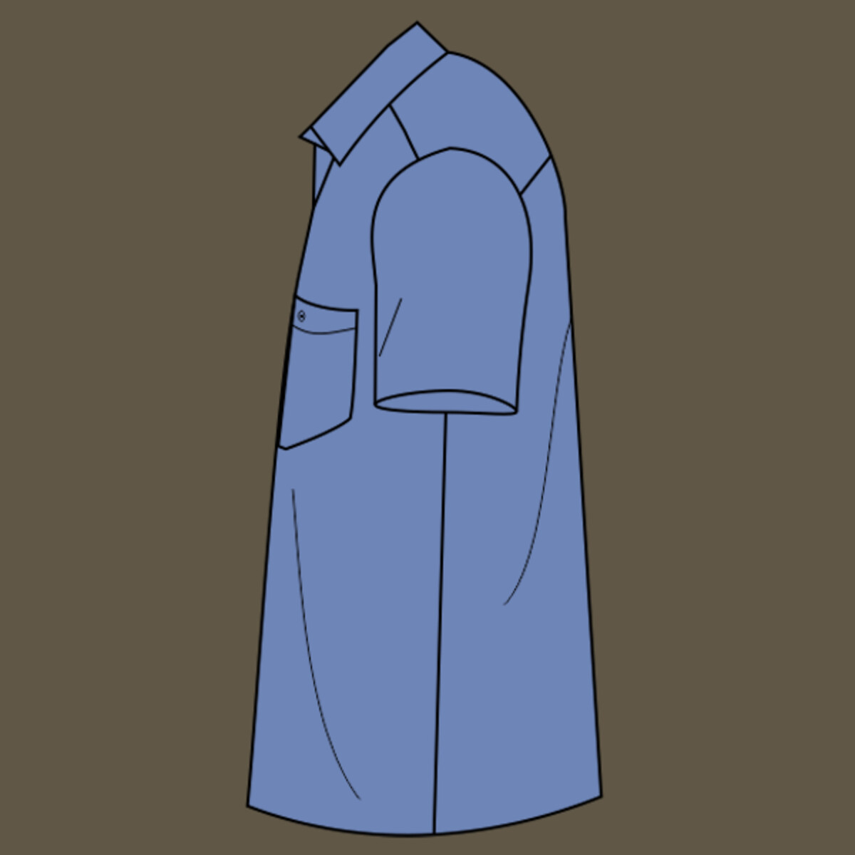 Left Sleeve (Short)