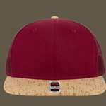 OTTO CAP "OTTO SNAP" 6 Panel Mid Profile Mesh Back Trucker Snapback Hat
