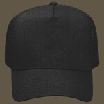 OTTO CAP 5 Panel Mid Profile Mesh Back Trucker Hat