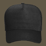 OTTO CAP 5 Panel Mid Profile Mesh Back Trucker Hat