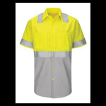 Enhanced & Hi-Visibility Work Shirt - Tall Sizes