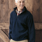 Unisex Fleece Quarter-Zip Pullover