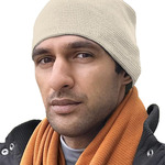 USA Made 8" Cotton Thermal Beanie