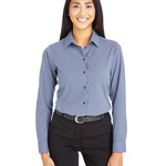 Women's CrownLux Performance® Tonal Mini Check Woven Dress Shirt