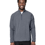 Coastal Woven Quarter-Zip Pullover