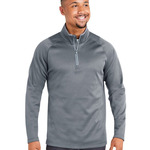 Waffle Fleece Quarter-Zip Pullover