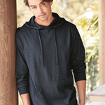 Unisex Lightweight Hooded Pullover T-Shirt