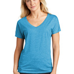 Copy of ® Ladies PosiCharge ® Tri Blend Wicking Dolman Tee