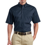 CornerStone® - Short Sleeve SuperPro Twill Shirt. SP18 
